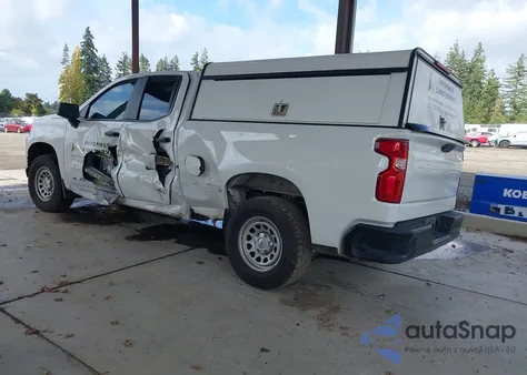 2021 Chevrolet Silverado 1500 2Wd Standard Bed Wt from USA, damaged, VIN 1GCRWAEH1MZ413332